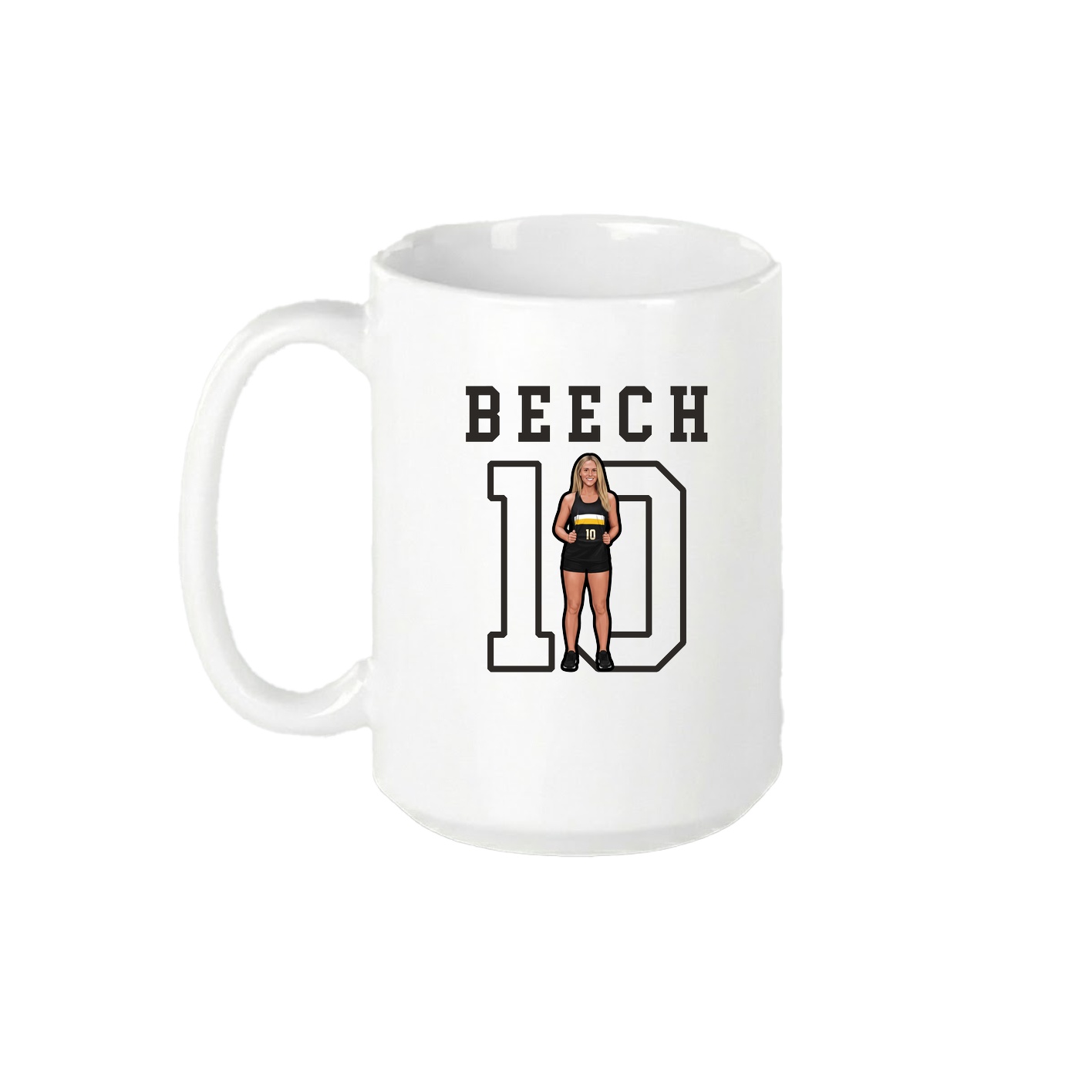 15oz Coffee Mug — Shirsey in White