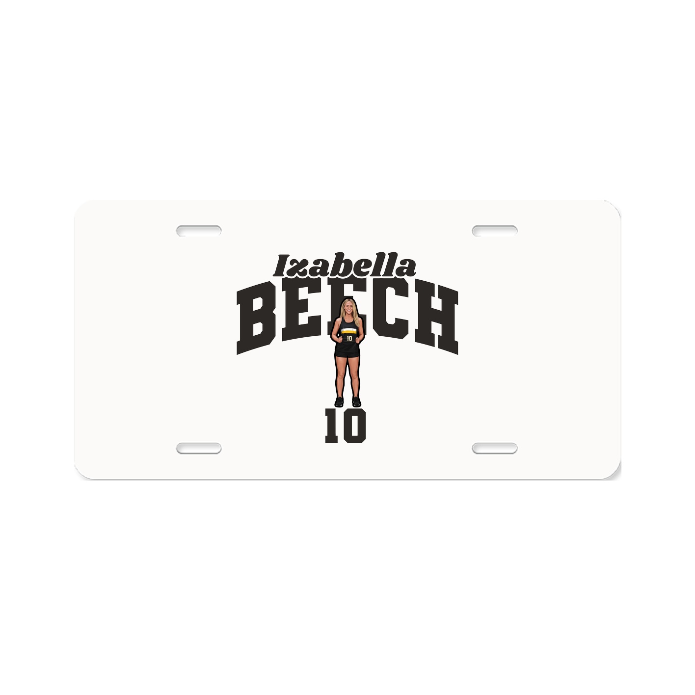 License Plate — Signature Arch in Classic