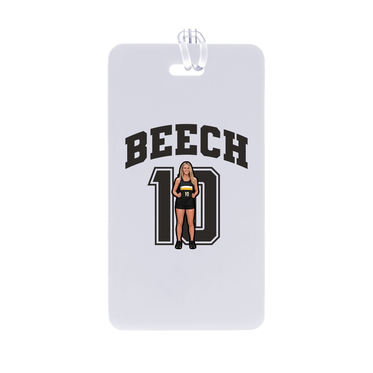 Bag Tag — Number in Classic