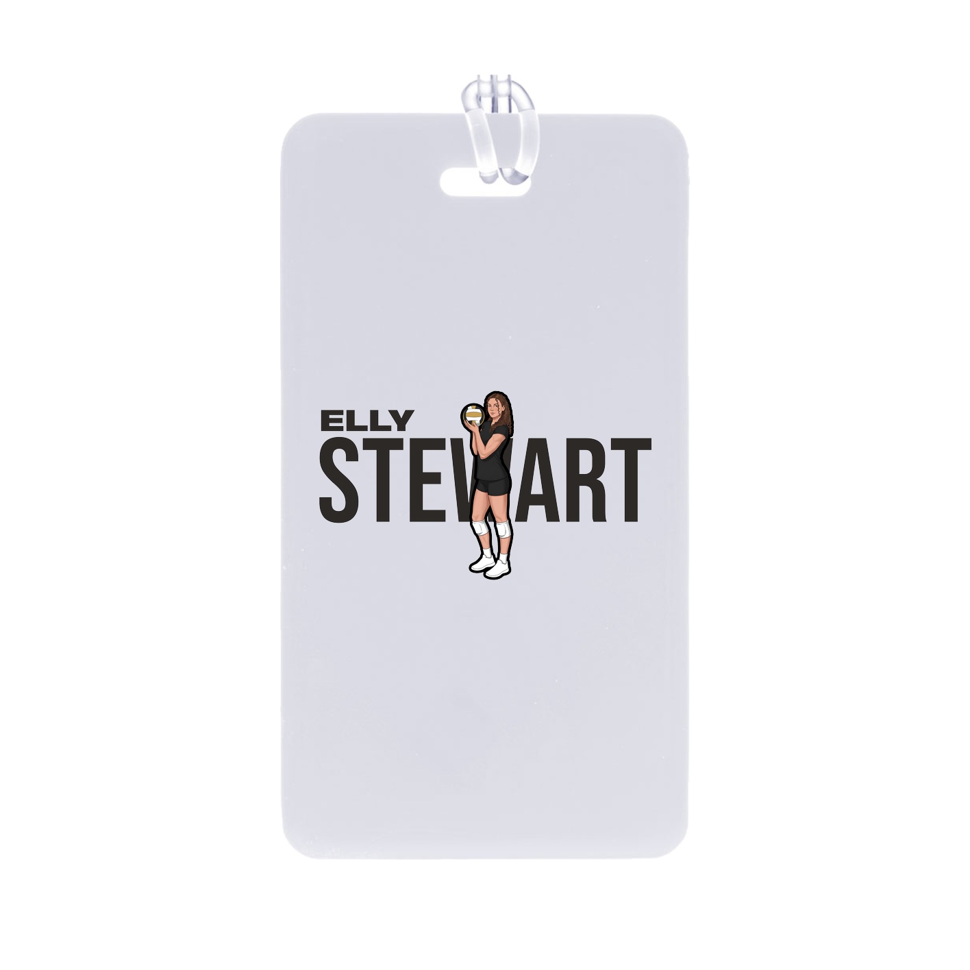Bag Tag — Player Name in Classic