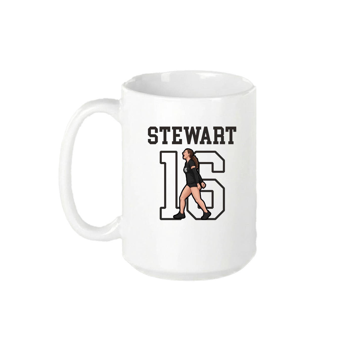 15oz Coffee Mug — Shirsey in White