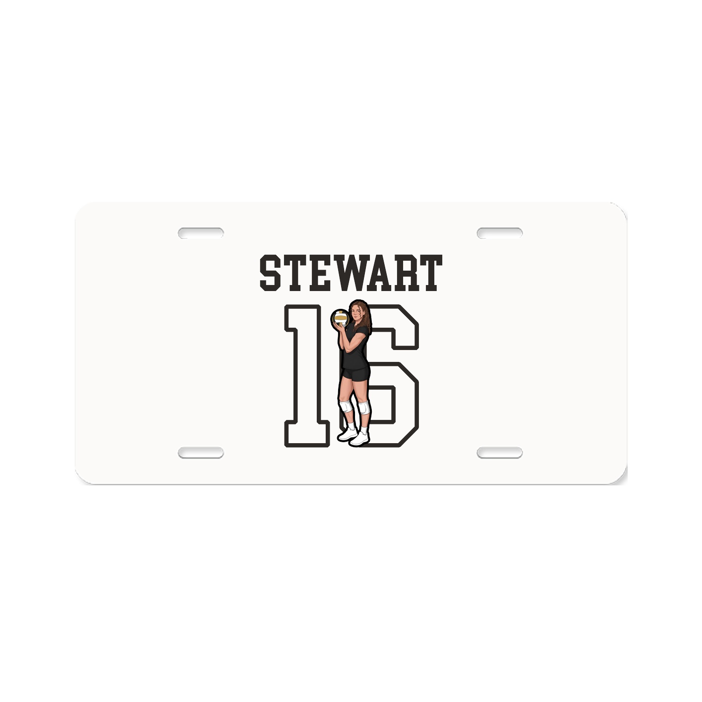 License Plate — Shirsey in Classic