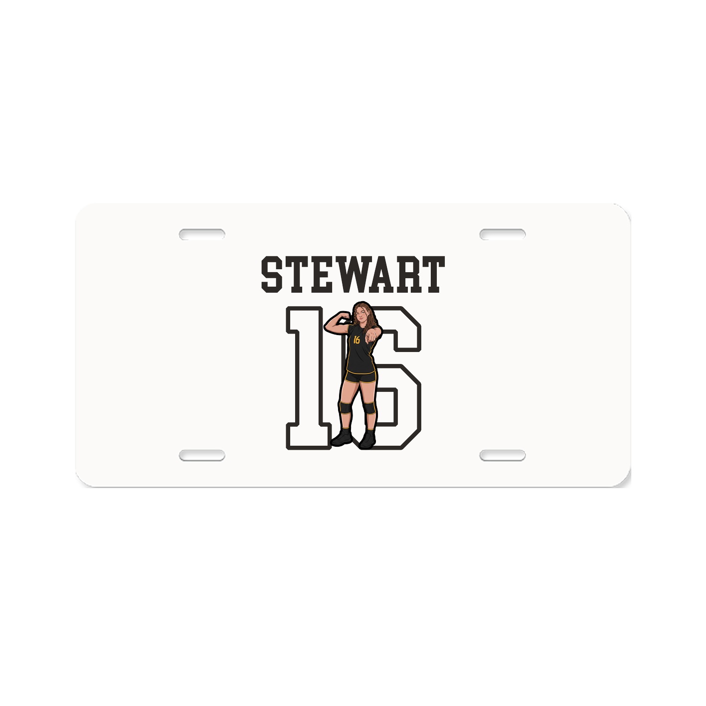 License Plate — Shirsey in Classic