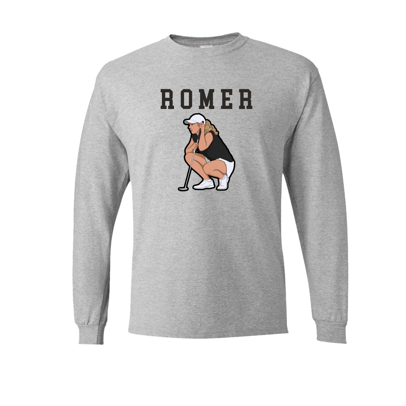 Long Sleeve Tee — Shirsey in Grey