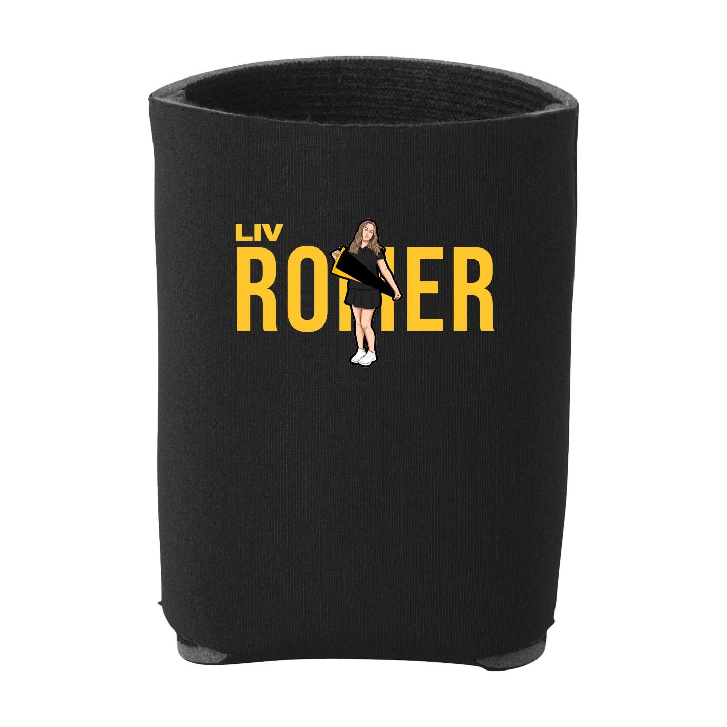 Can Holder — Player Name in Black