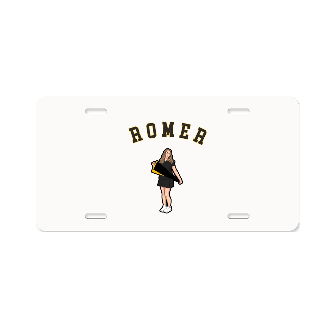 License Plate — Shirsey Arch in Classic