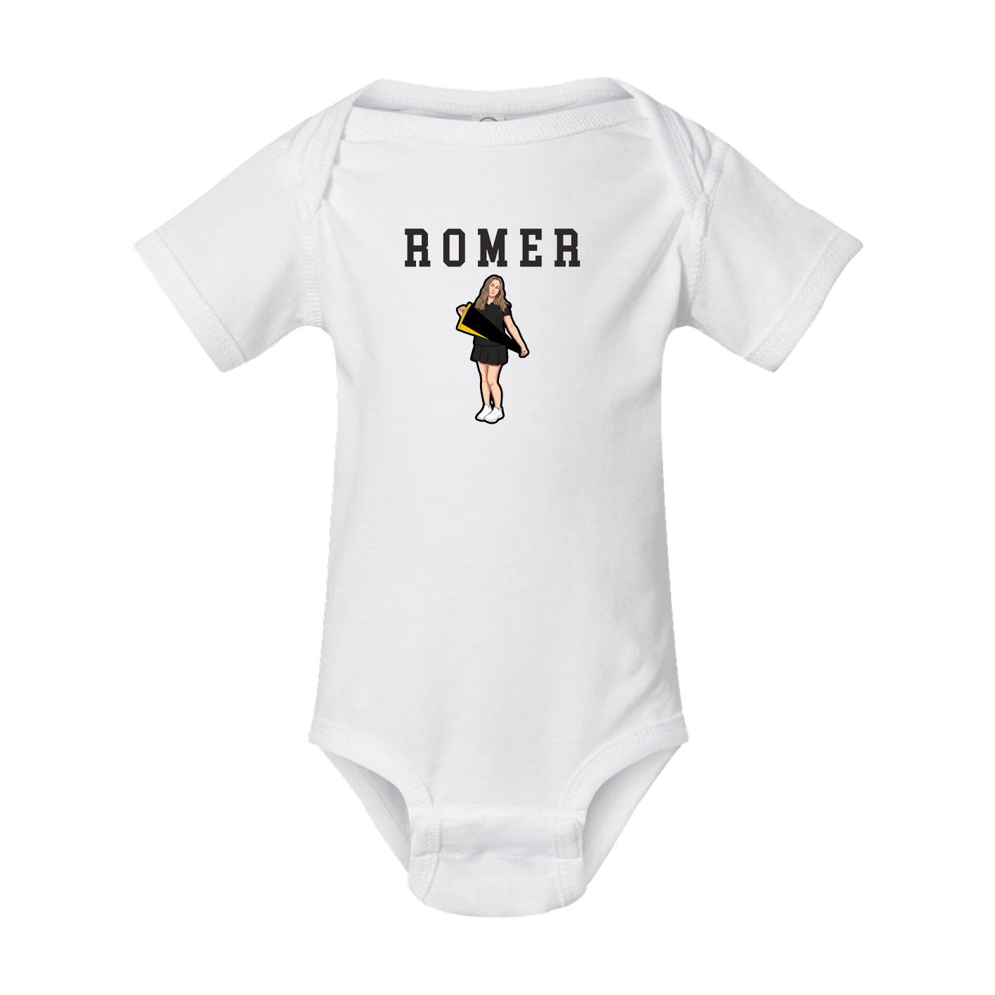 Baby Onesie — Shirsey in White