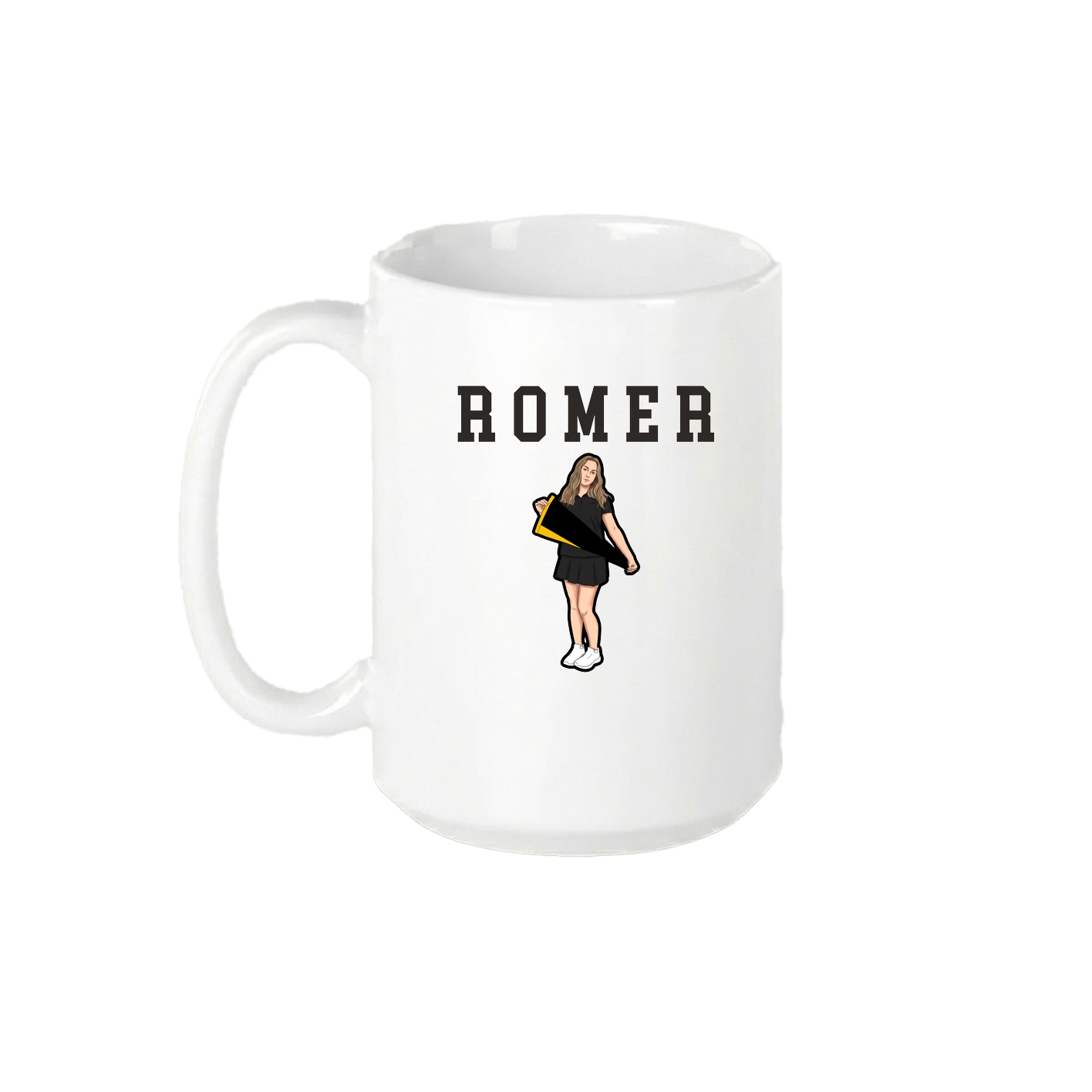 15oz Coffee Mug — Shirsey in White