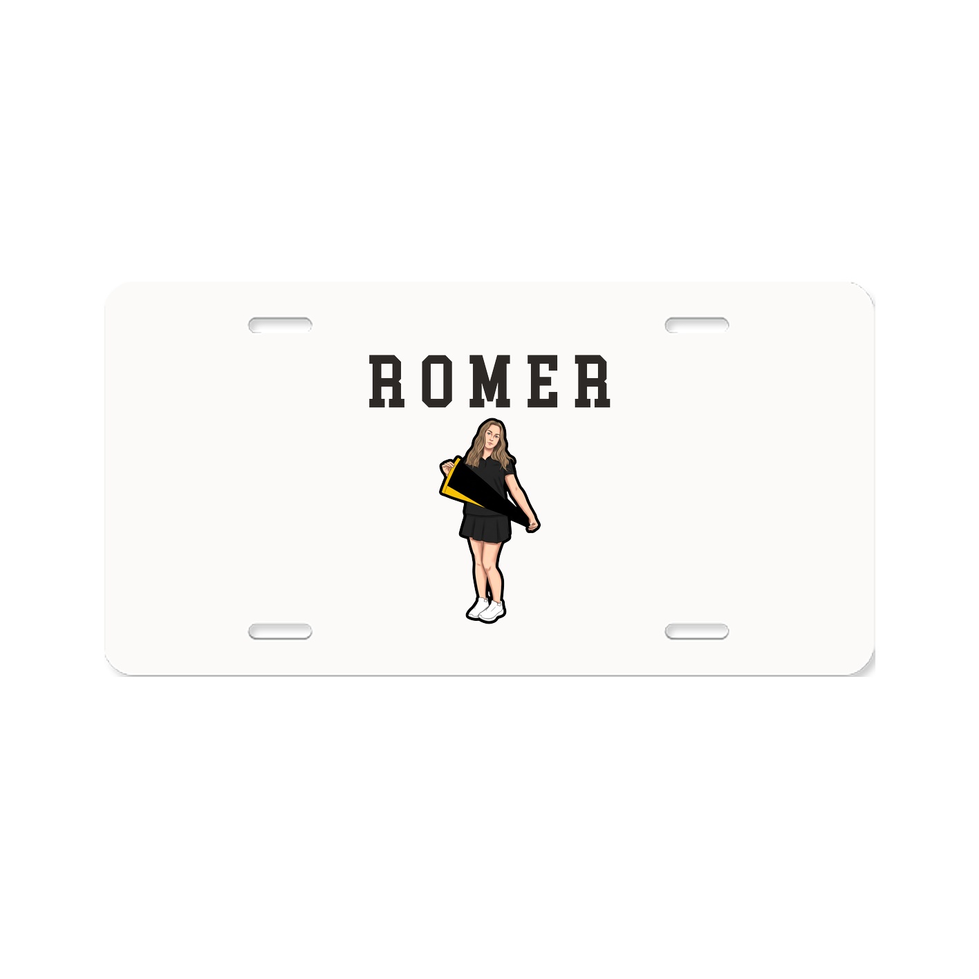 License Plate — Shirsey in Classic