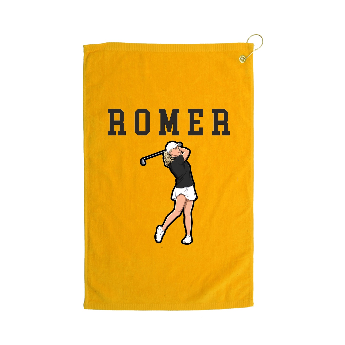 Golf Towel — Shirsey in Gold