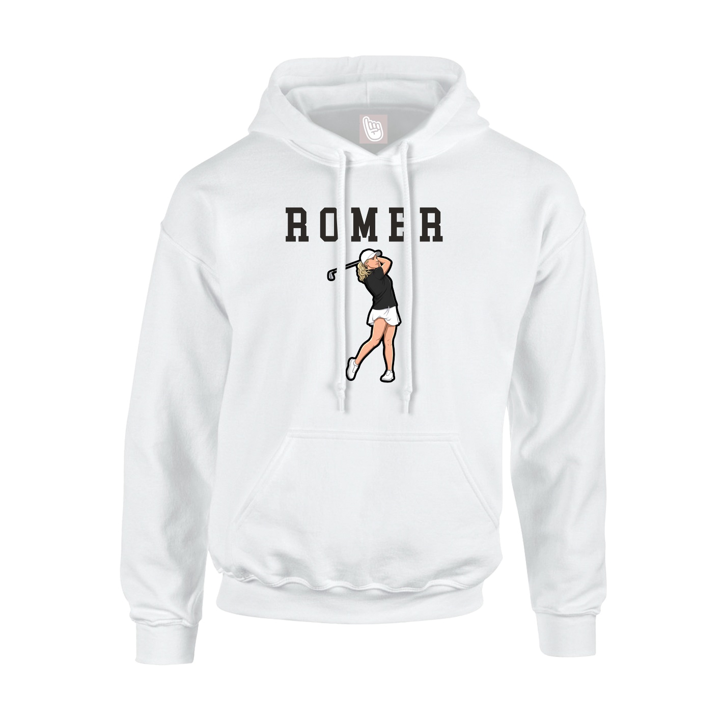 Youth Hoodie — Shirsey in White