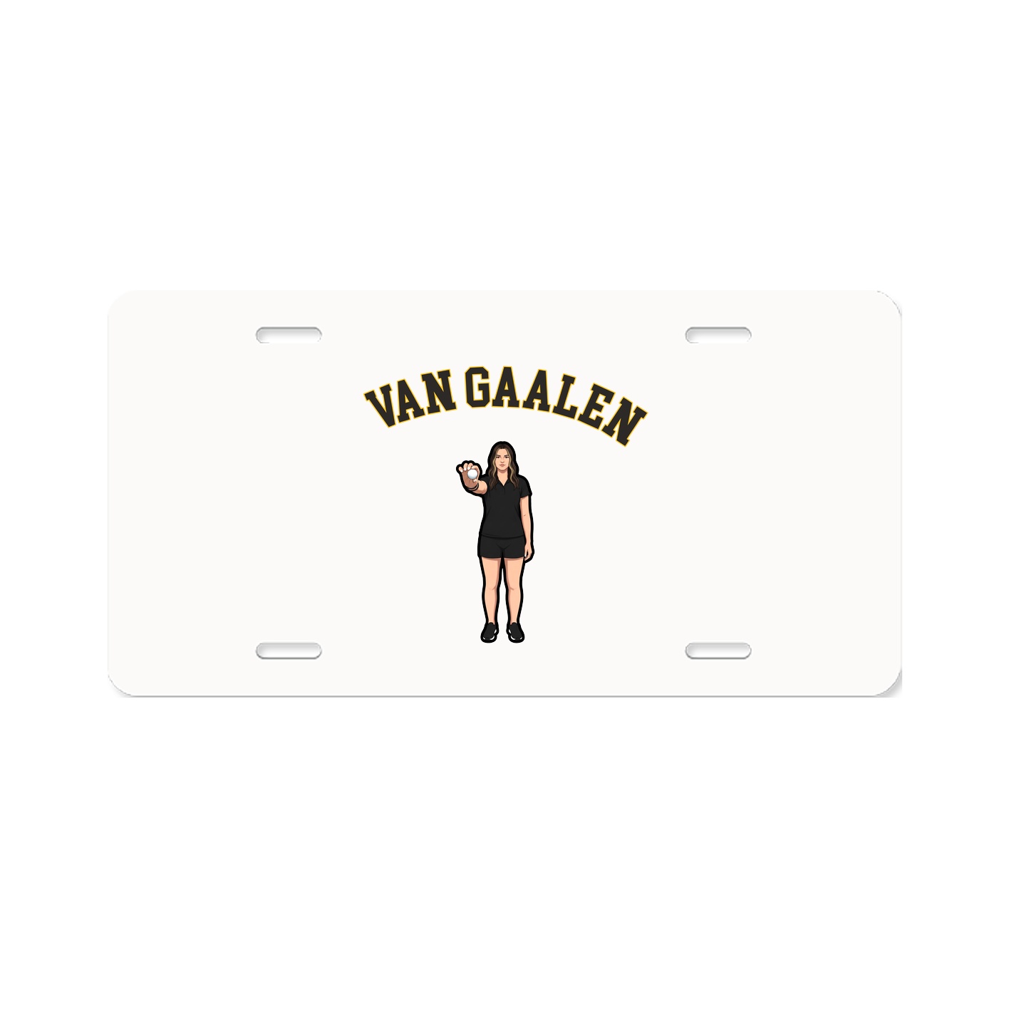 License Plate — Shirsey Arch in Classic