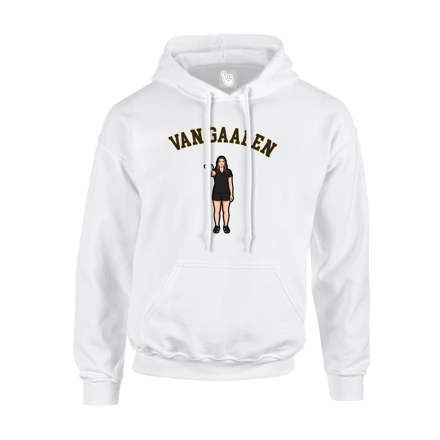 Hoodie — Shirsey Arch in White