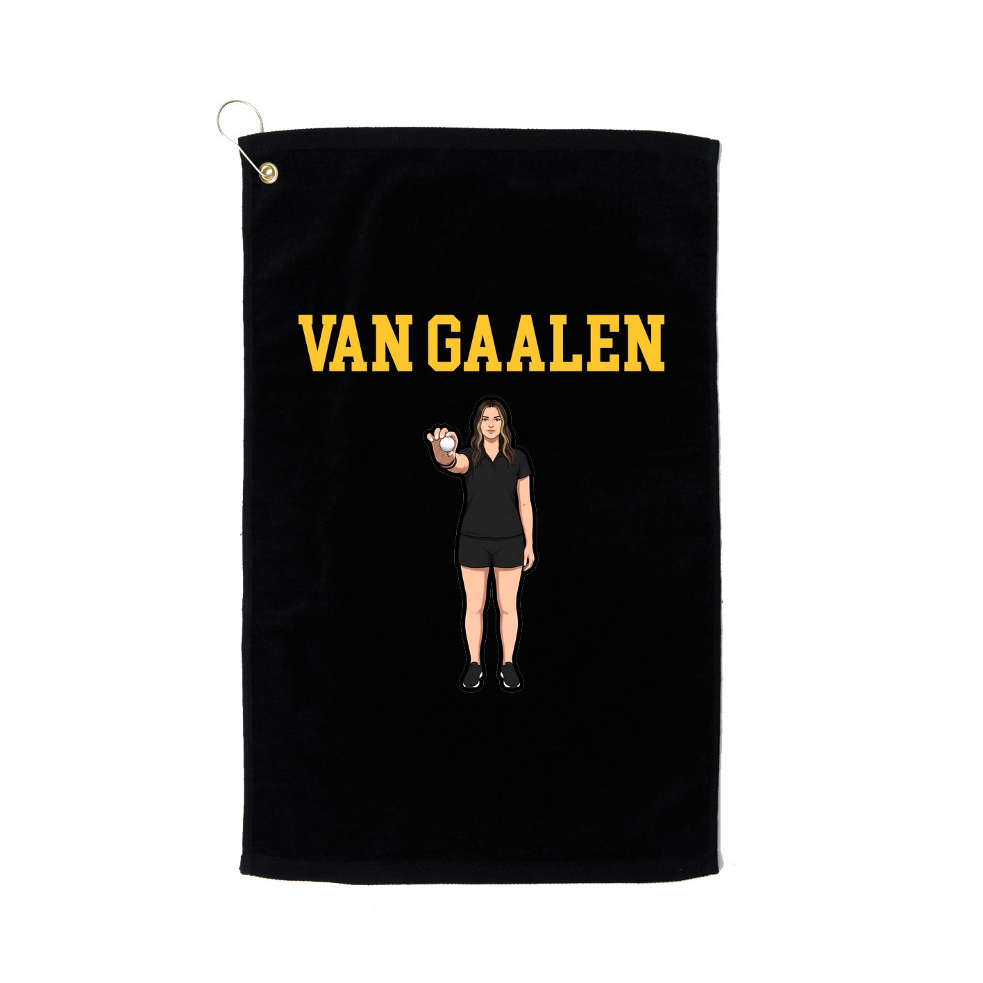 Golf Towel — Shirsey in Black