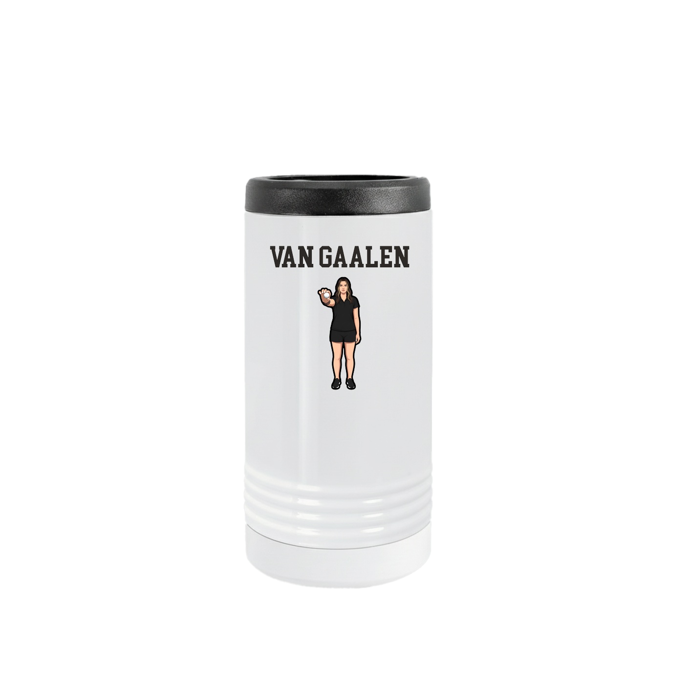 Slim Beverage Holder — Shirsey in White