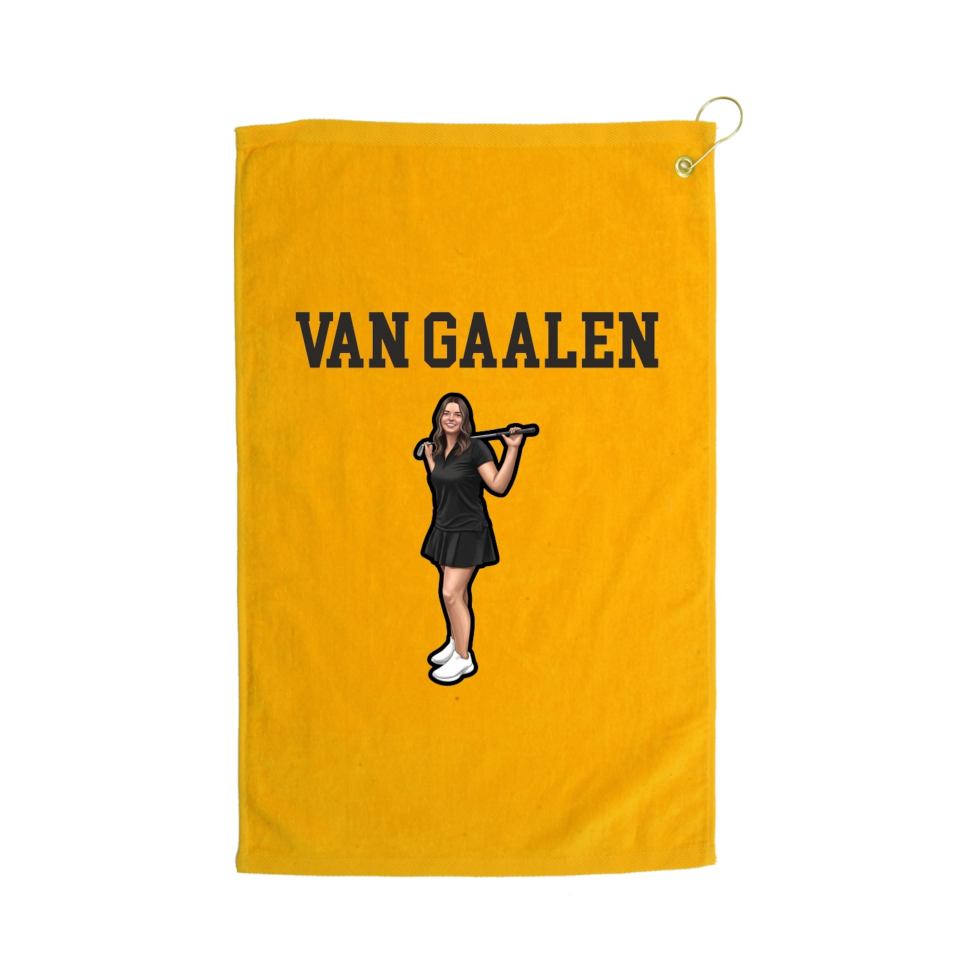 Golf Towel — Shirsey in Gold