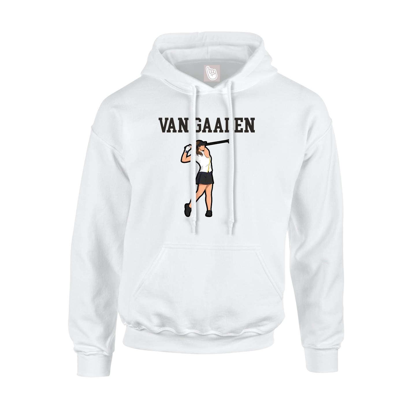 Hoodie — Shirsey in White