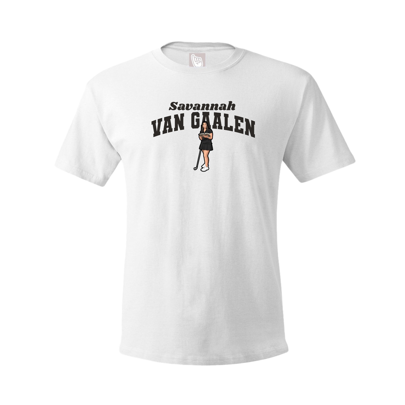 Tee — Signature Arch in White