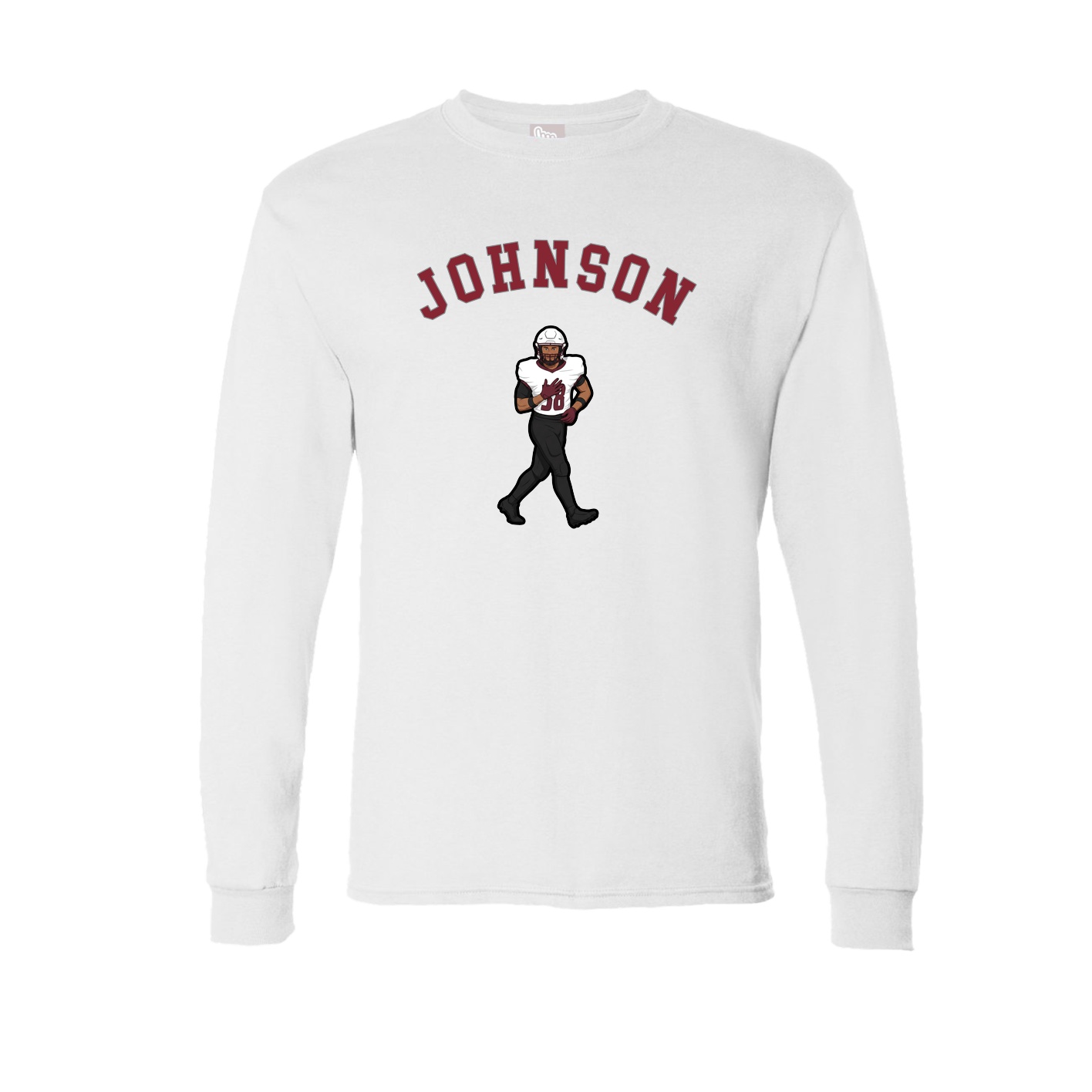 Long Sleeve Tee — Shirsey Arch in White