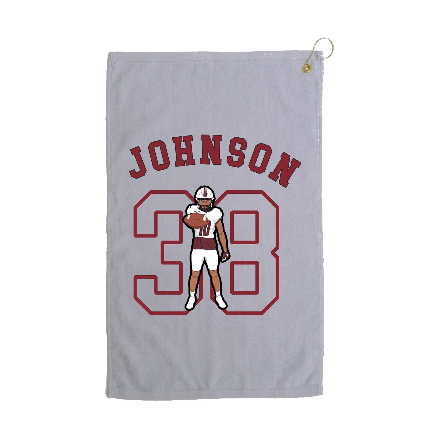 Golf Towel — Shirsey Arch in Grey