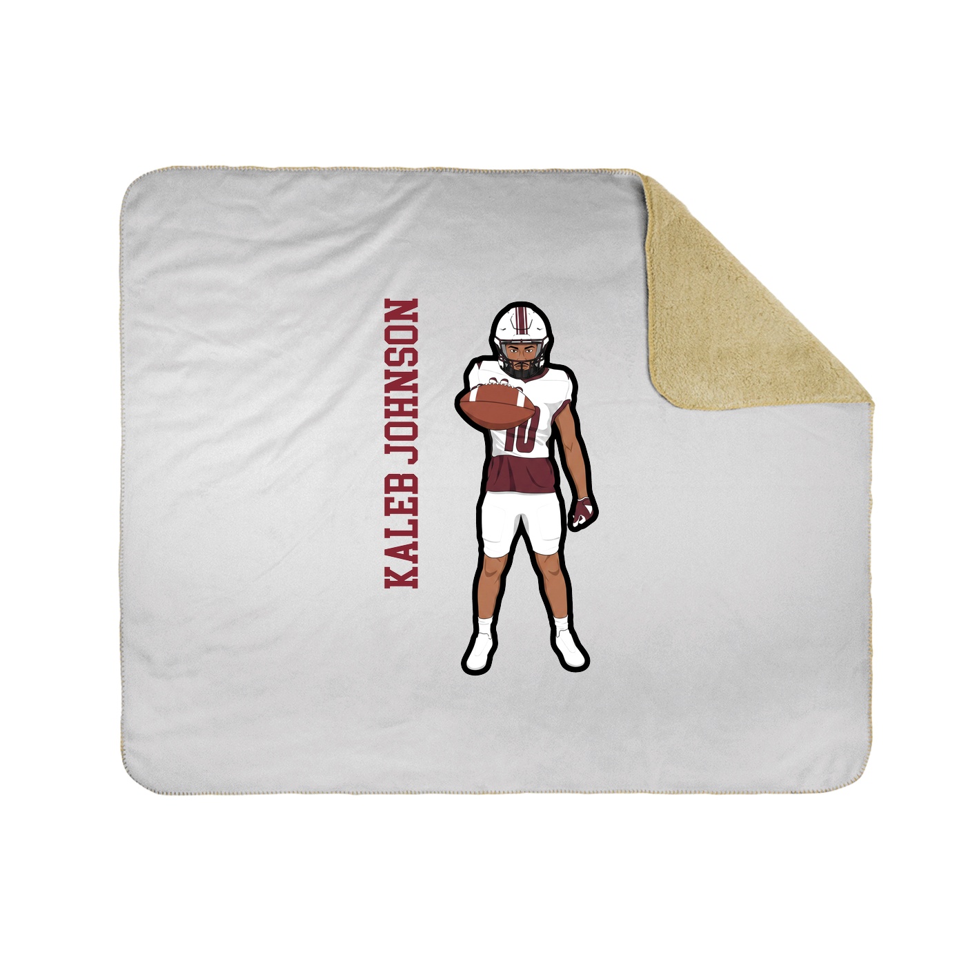 50x60 Sherpa Lined Throw Blanket