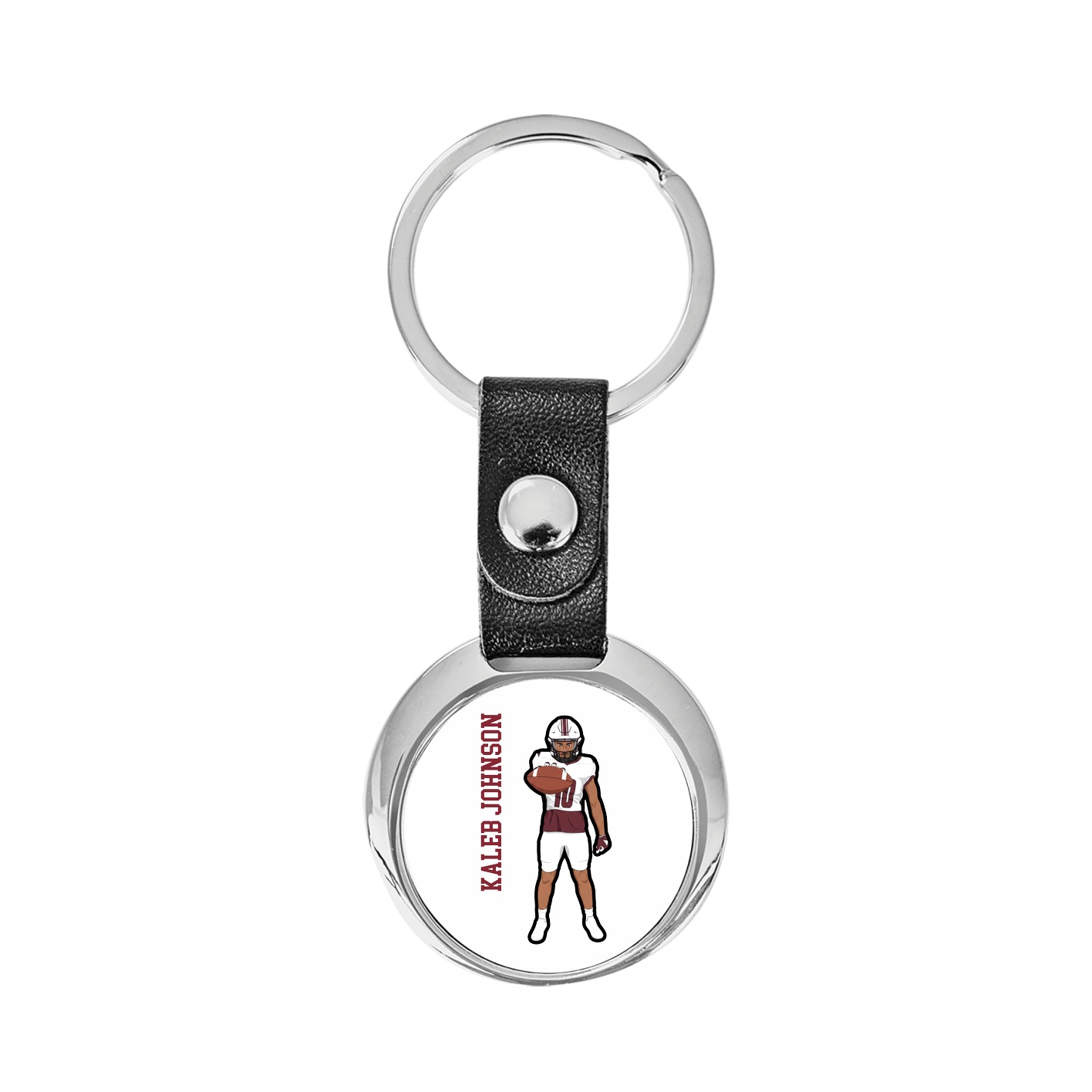 Key Chain — Name Vertical in Classic