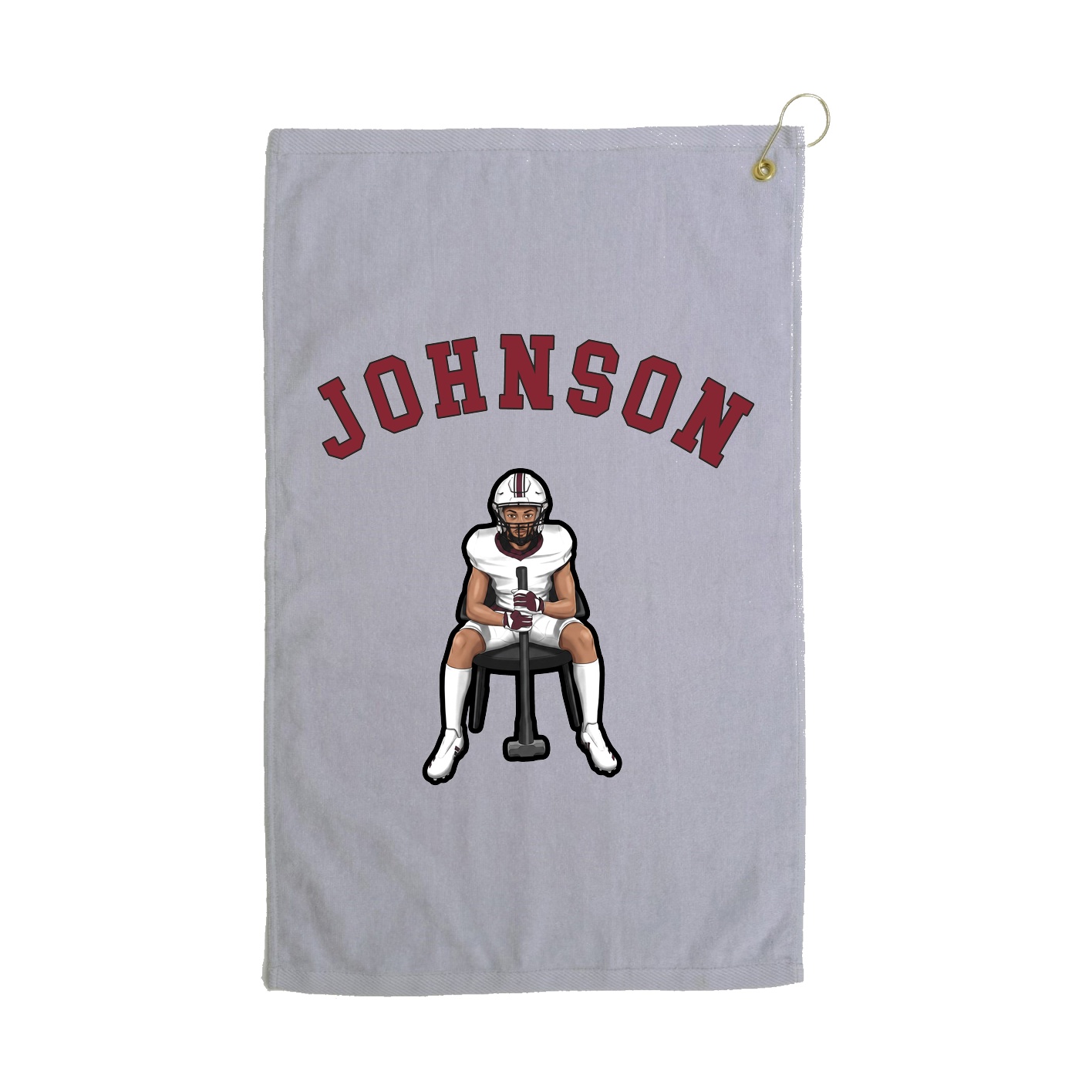 Golf Towel — Shirsey Arch in Grey
