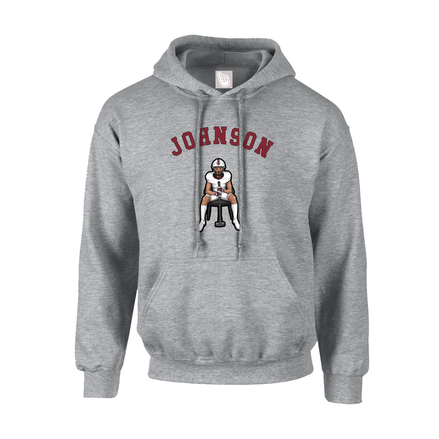 Hoodie — Shirsey Arch in Grey