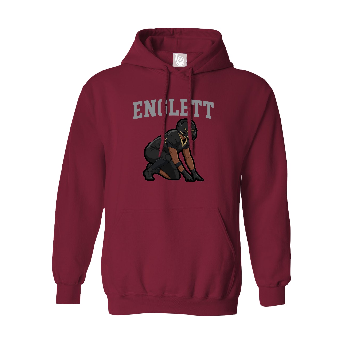Hoodie — Shirsey in Cardinal
