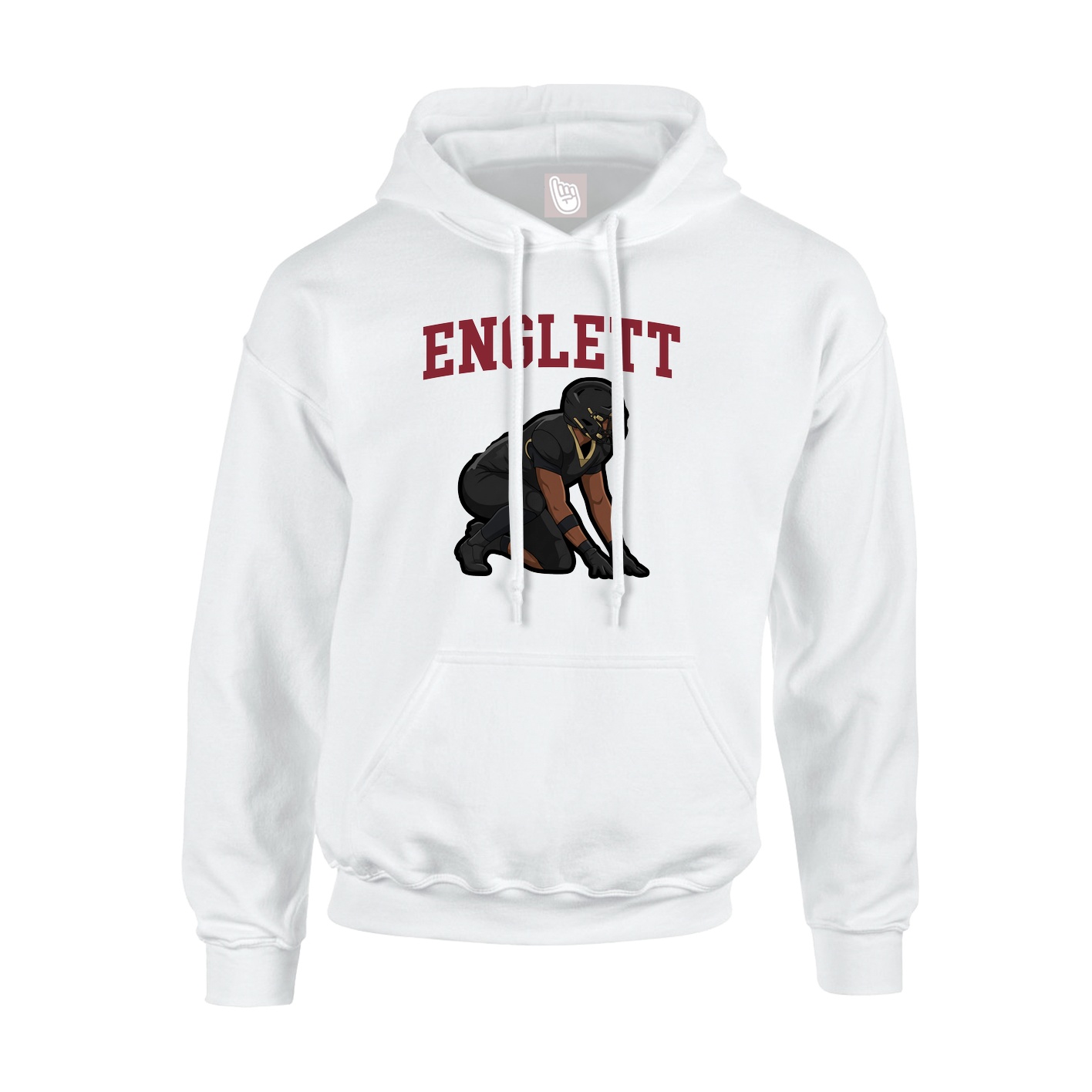 Youth Hoodie — Shirsey in White