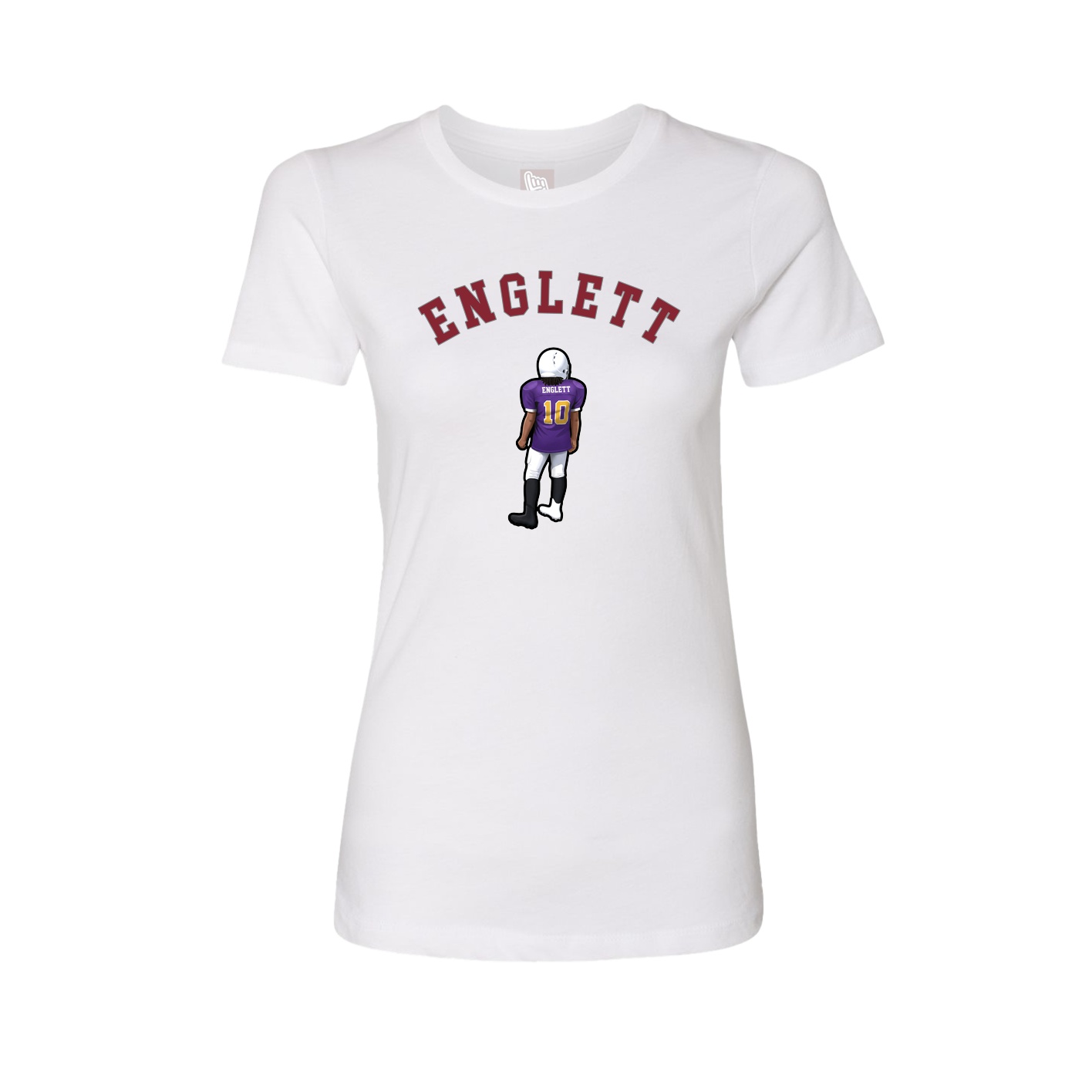Womens Tee — Shirsey Arch in White