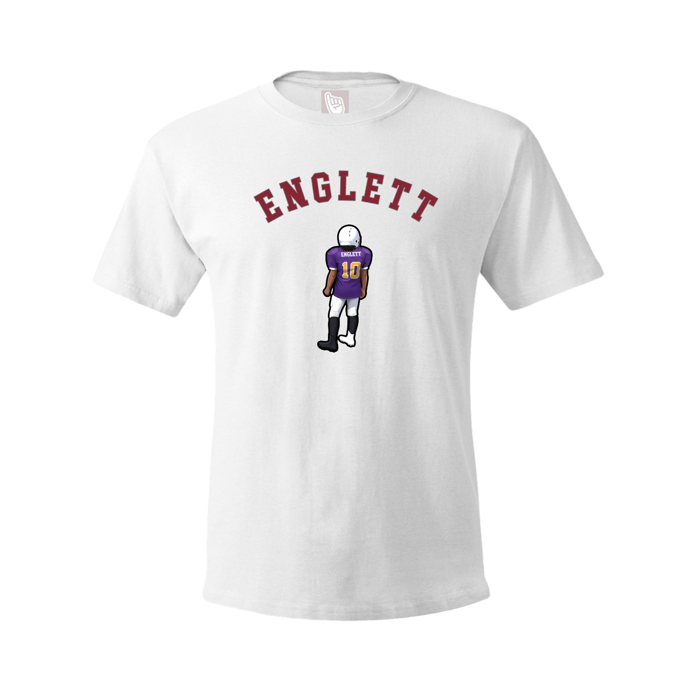 Youth Tee — Shirsey Arch in White