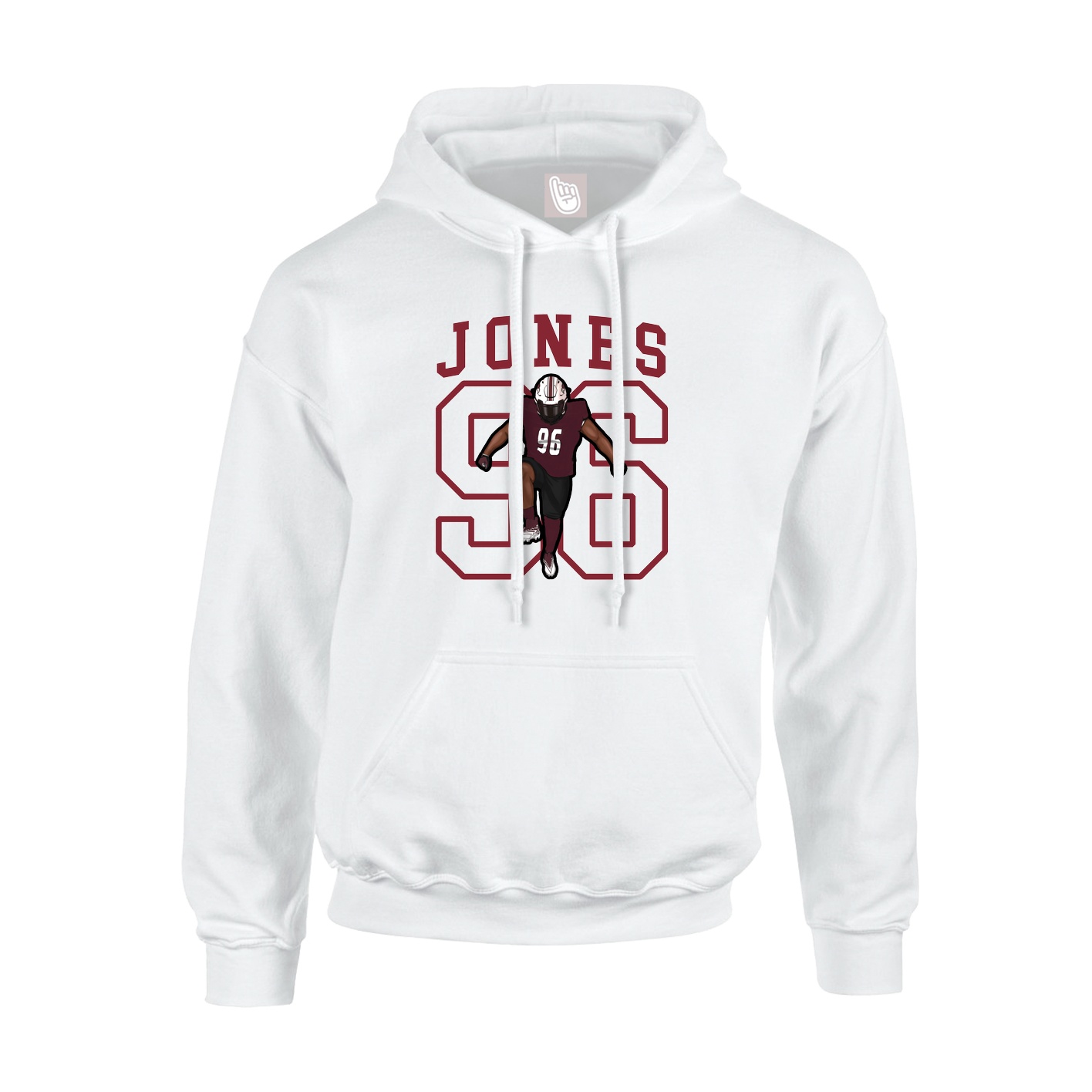 Youth Hoodie — Shirsey in White