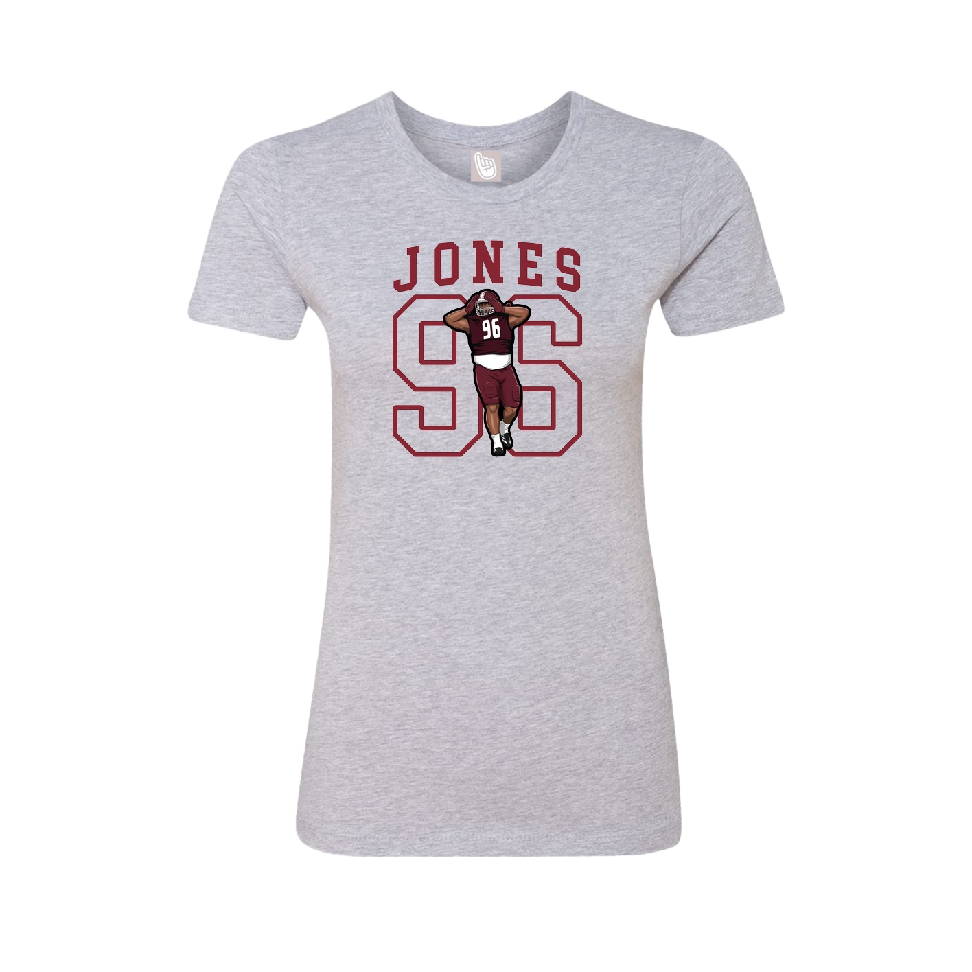 Fitted Women's Tee — Shirsey in Grey