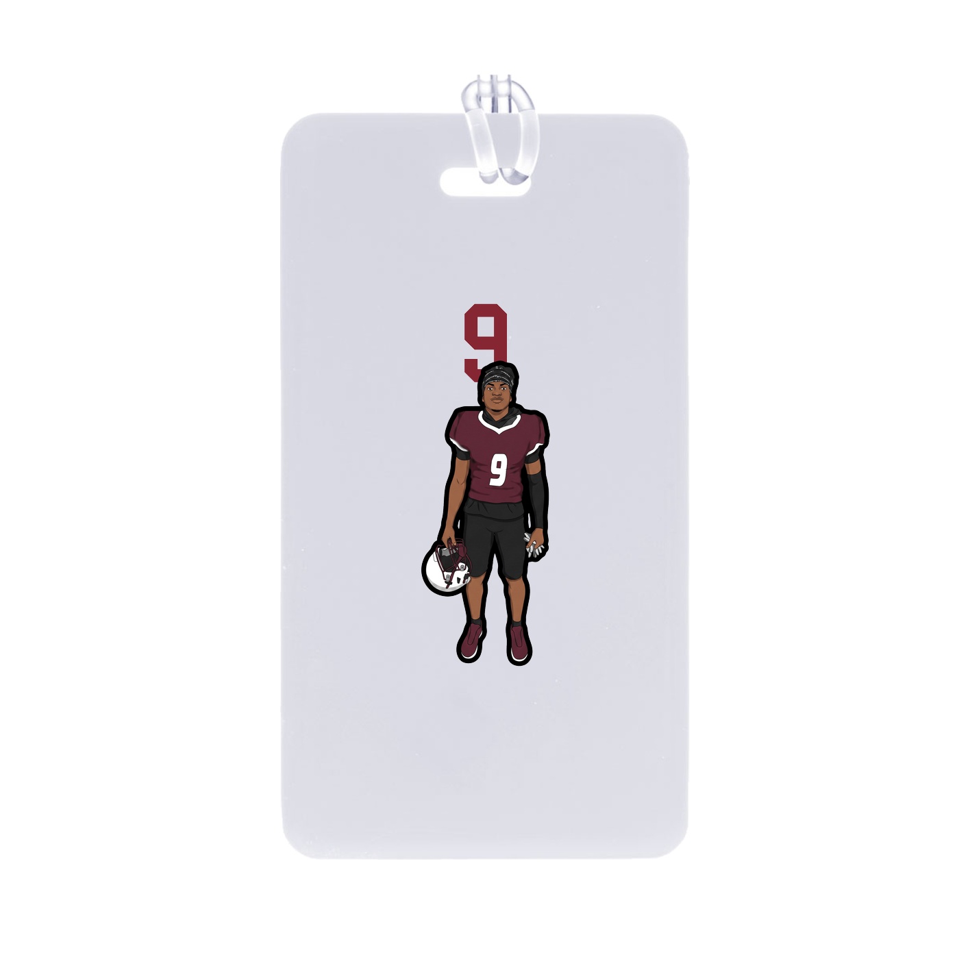 Bag Tag — Number Top in Classic