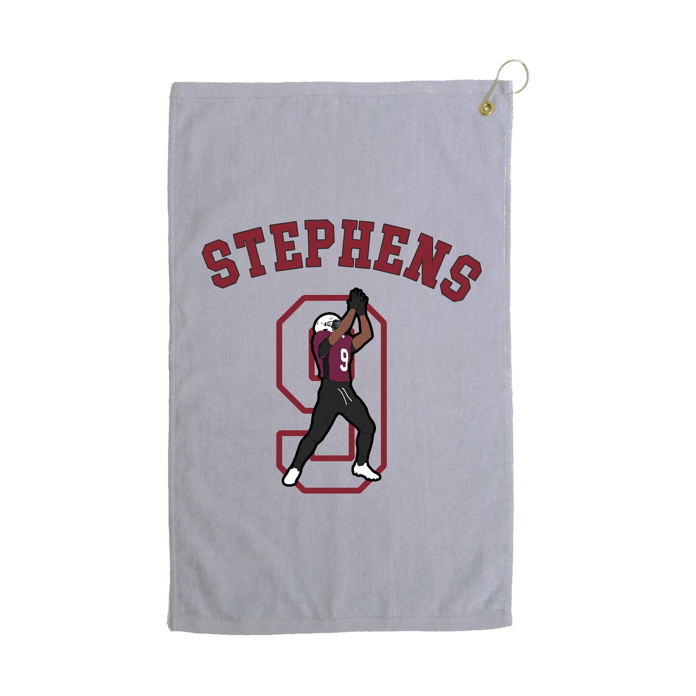 Golf Towel — Shirsey Arch in Grey