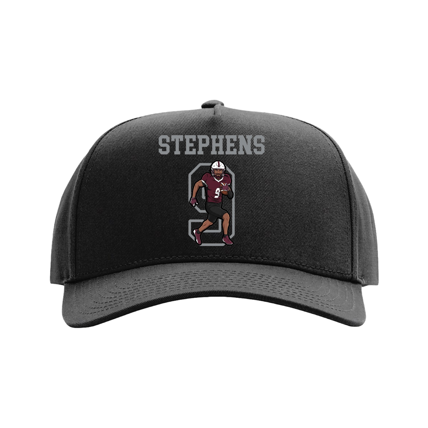 Full Fabric Five-Panel Champ Cap