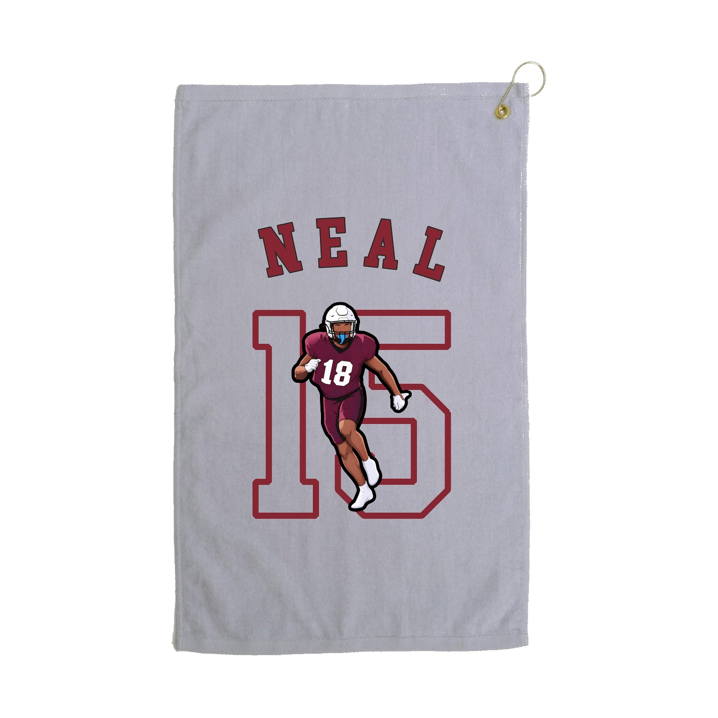 Golf Towel — Shirsey Arch in Grey