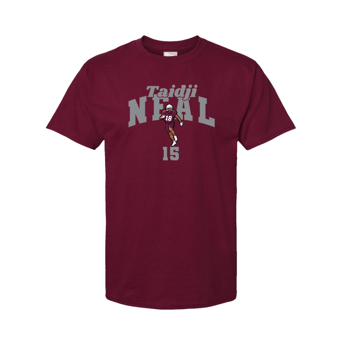 Youth Tee — Signature Arch in Cardinal