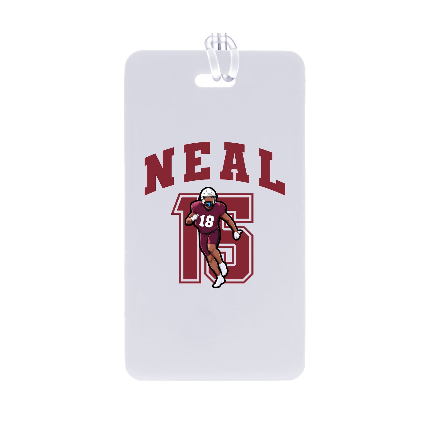 Bag Tag — Number in Classic