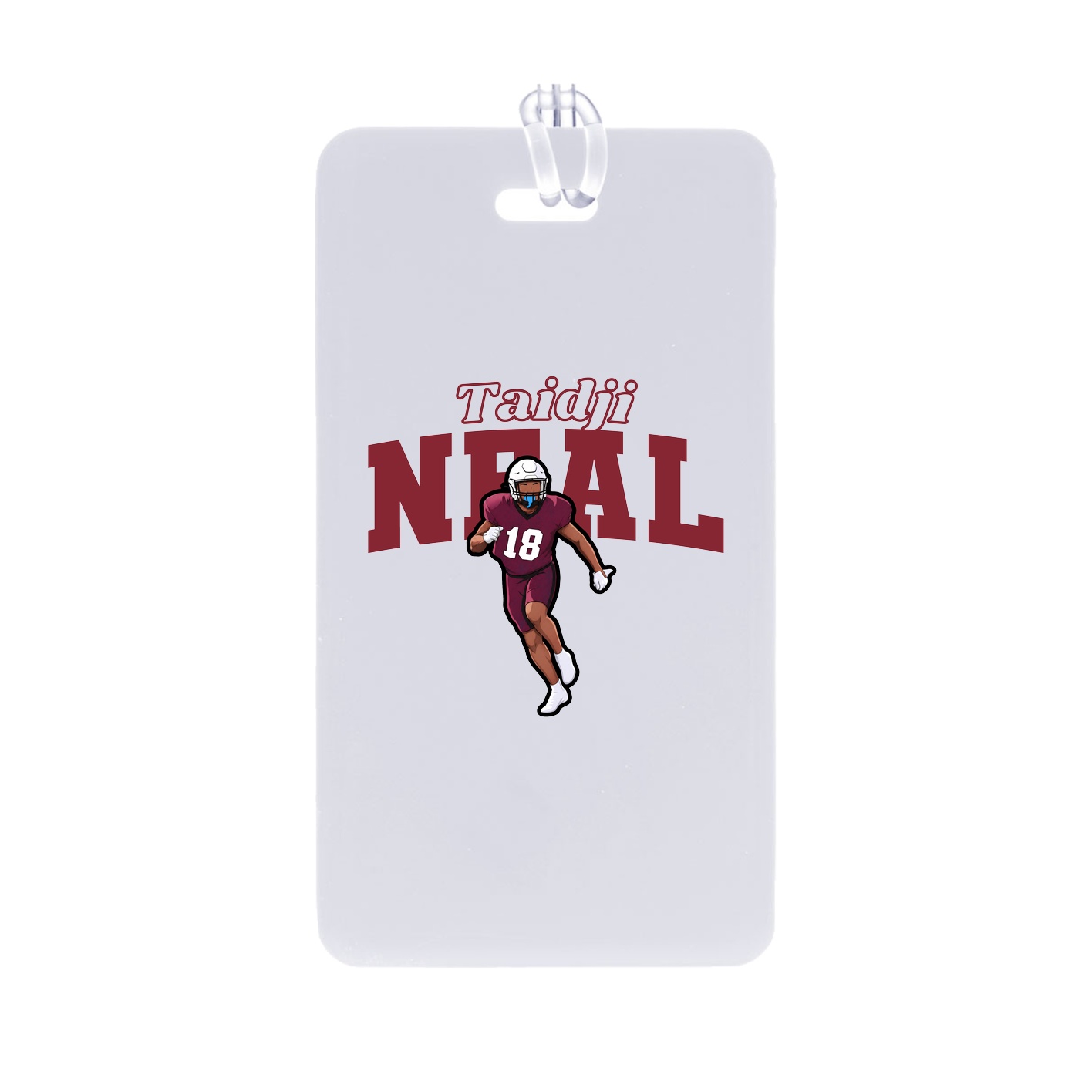 Bag Tag — Name Arch in Classic