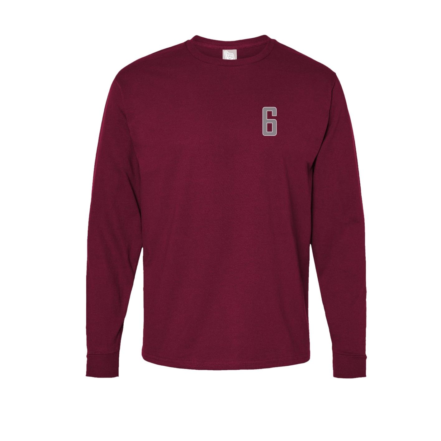 Long Sleeve Tee — Front Shirsy in Cardinal