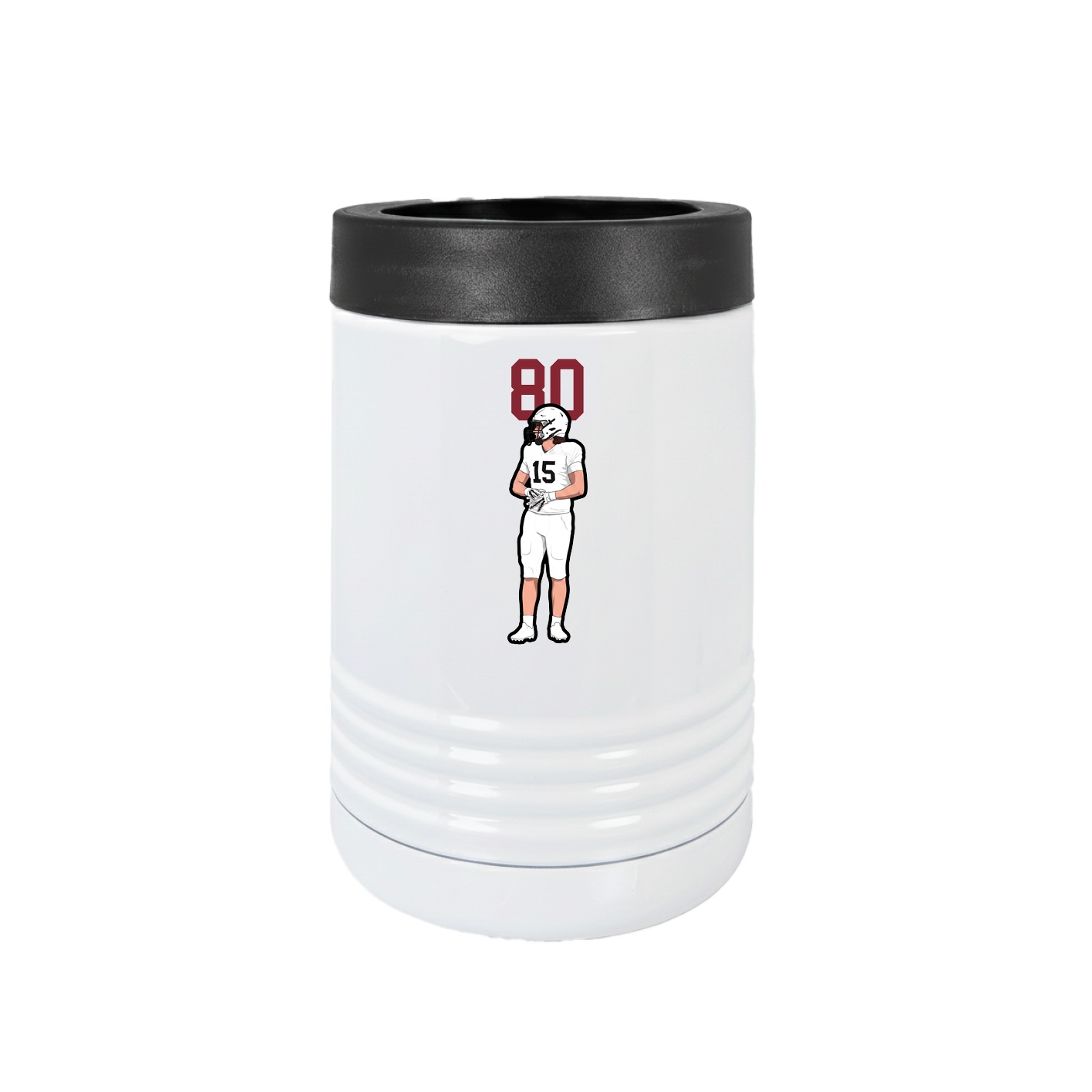 Beverage Holder — Number Top in White