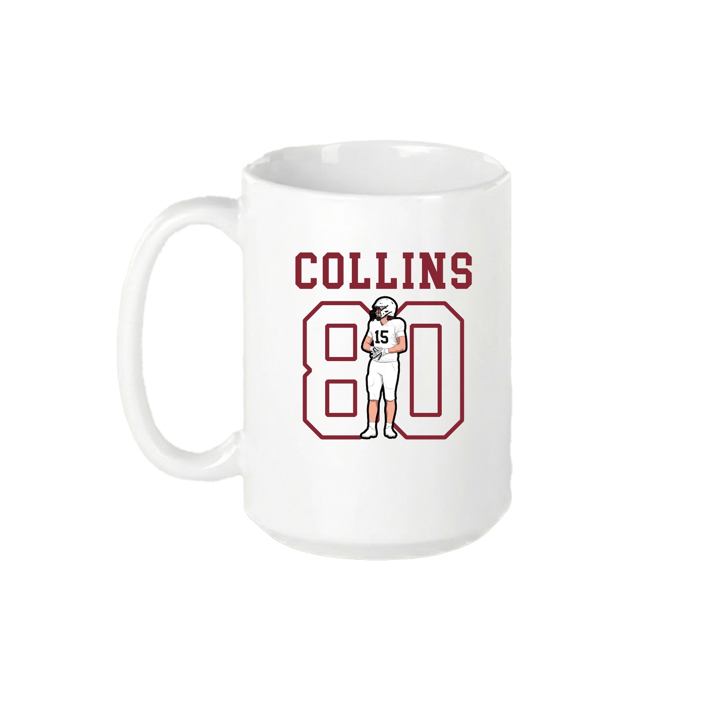 15oz Coffee Mug — Shirsey in White