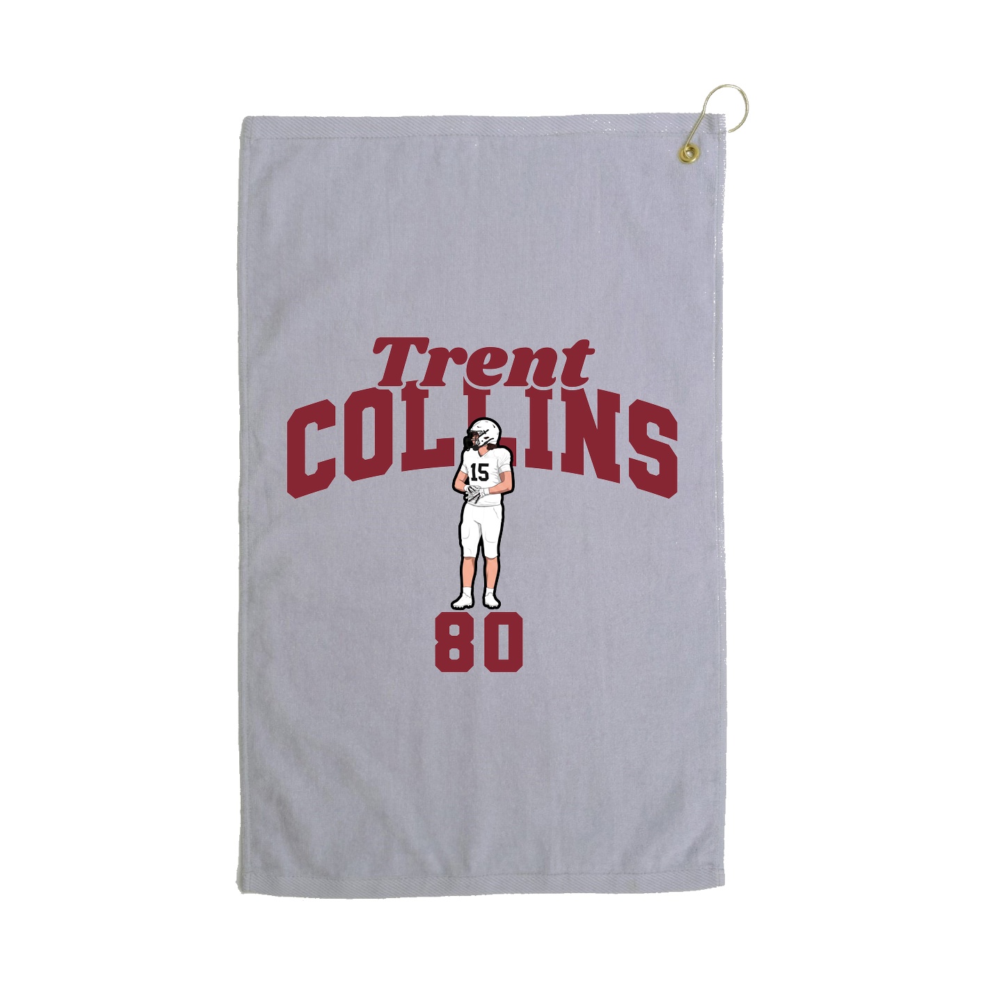 Golf Towel — Signature Arch in Grey