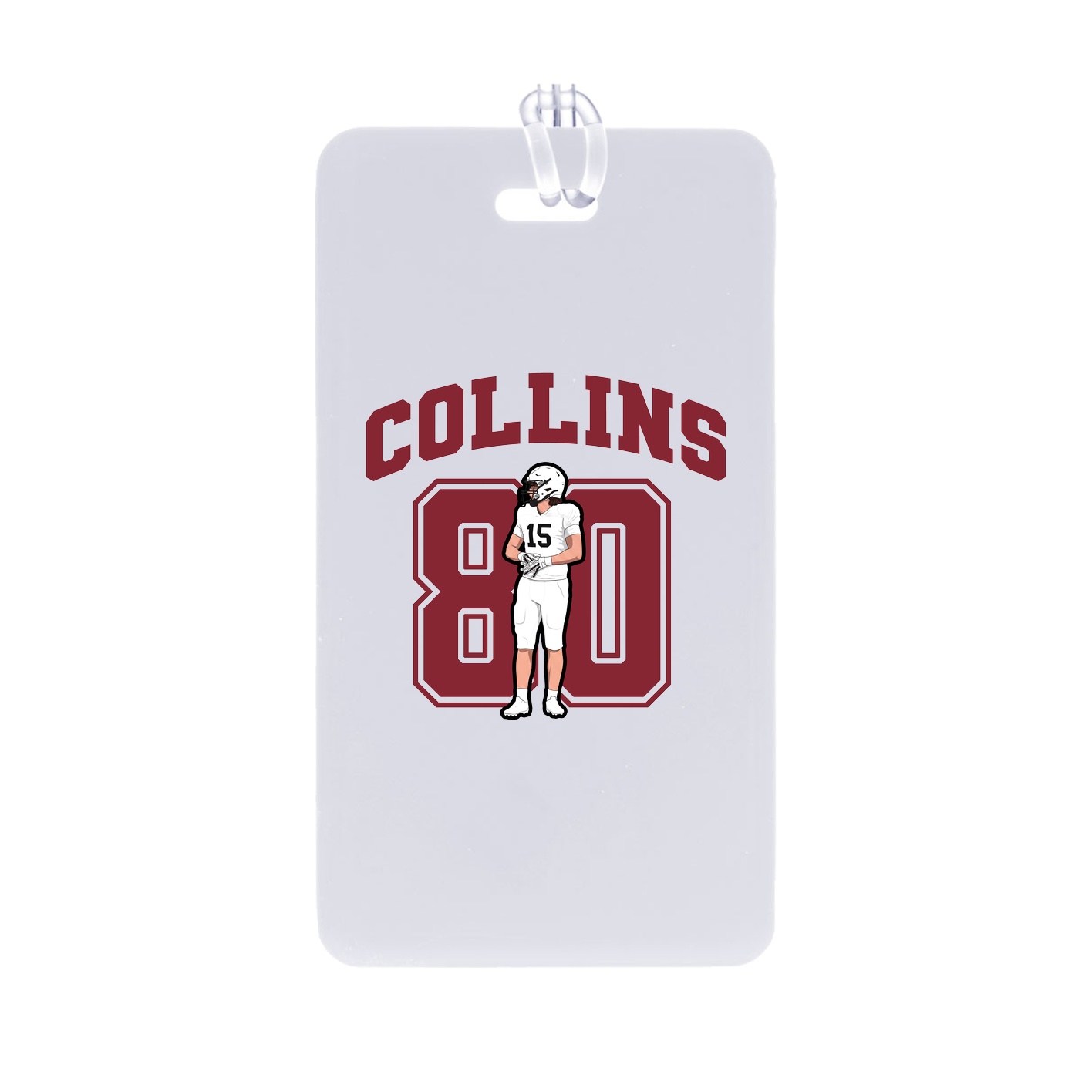 Bag Tag — Number in Classic