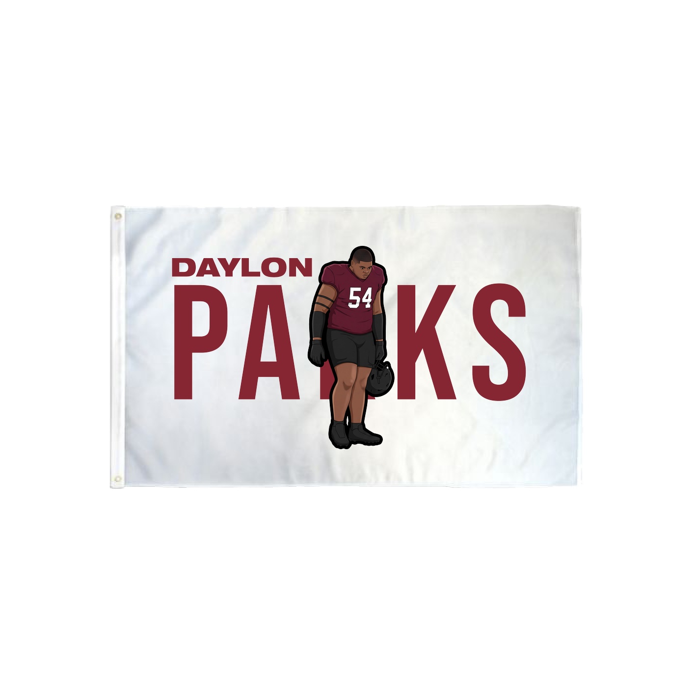 3x5 Flag — Player Name in Classic