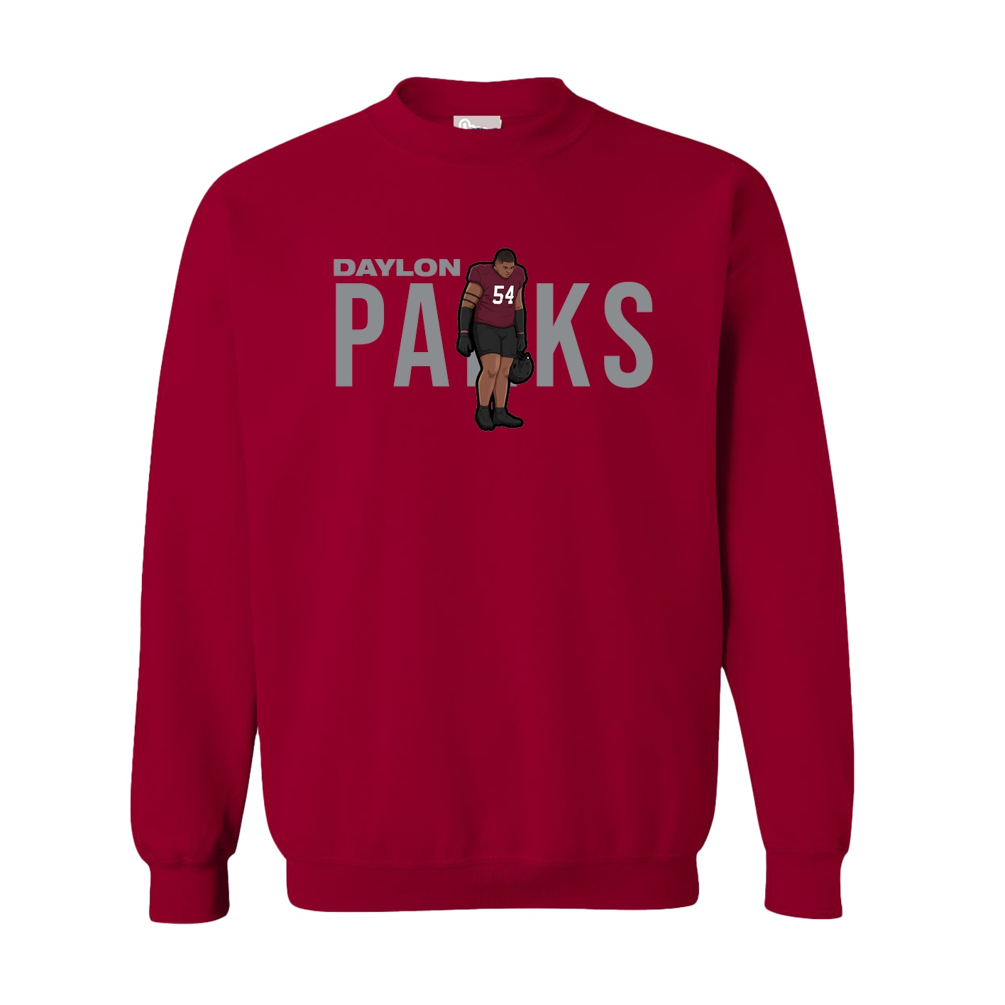 Fleece Crew — Player Name in Cardinal