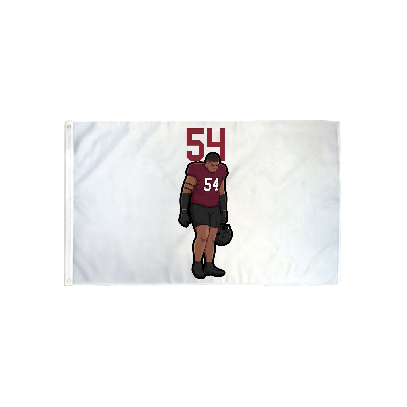3x5 Flag — Number Top in Classic