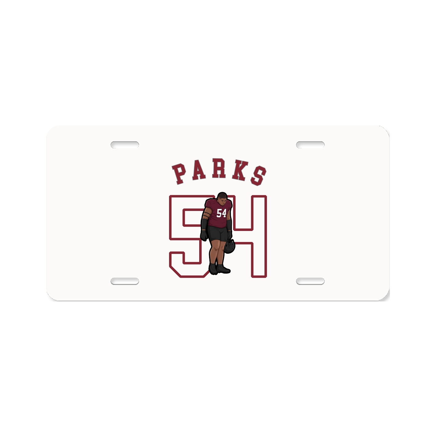 License Plate — Shirsey Arch in Classic